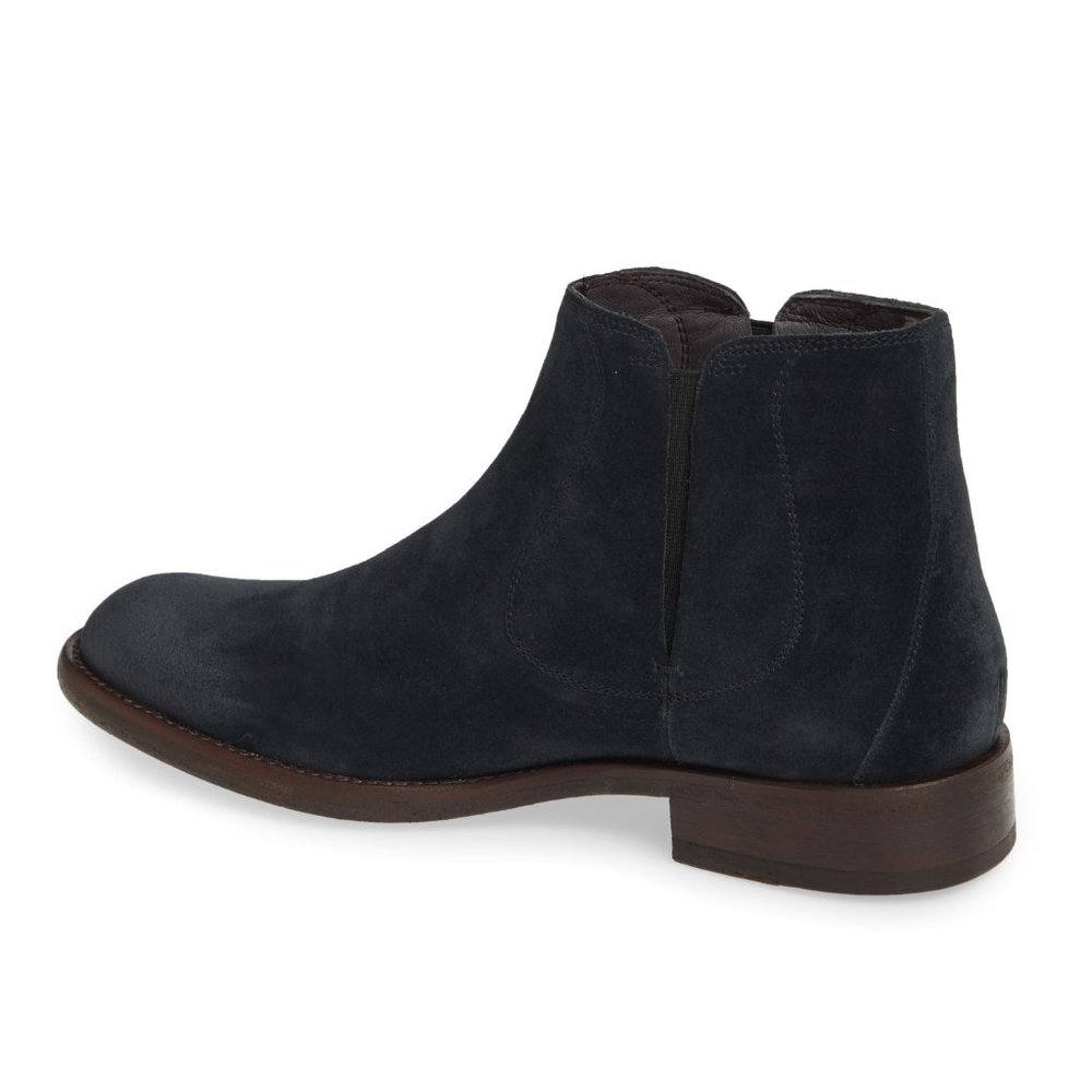 John Varvatos Waverly Covered Chelsea Boot Black - Picture 5 of 7